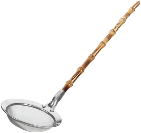 Ergonomic 304 Stainless Steel Colander Ladle for Kitchen Use