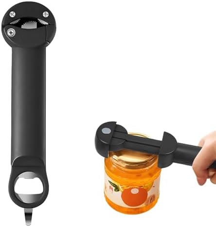 5-in-1 Bottle Can Opener Black