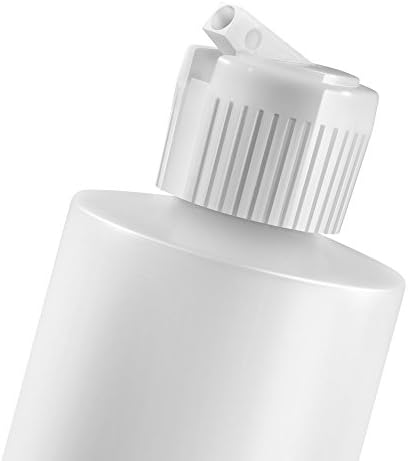 8 oz flip-top cylinder bottles pack of 12