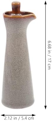 PrettyZoom Ceramic Seasoning Bottle for Soy Sauce and Olive Oil