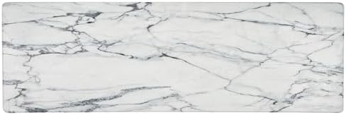 Home Dynamix Cozy Living Modern Marble Runner Anti-Fatigue Kitchen Mat Slip-Free