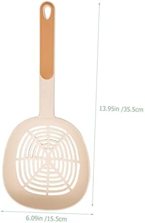 Multi-Purpose Kitchen Gadget - Deep Fryer Strainer Pasta Spoon Orange