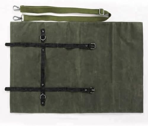 HERSENT Large Chefs Knife Roll Bag Durable Functional Cooking Tool Storage