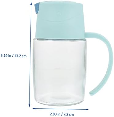 2-Piece Oil Vinegar Dispenser Set Automatic Durable