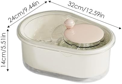 Grolomo Fruit Washer Compact Efficient Kitchen Spinner