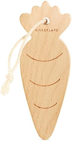 Kikkerland Vegetable Wood Scrubber Brush