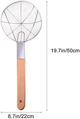 Hemoton Fried Food Basketpered Skimmer Set