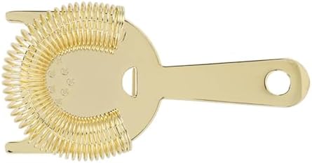 Compact Stainless Steel Cocktail Strainer Long-Lasting