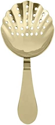 Hemoton 1-Piece Bar Strainer for Bartenders Durable Elegant