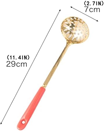 FFUXJNBQR Durable Skimmer Spoon with Comfortable Non-Slip Handle