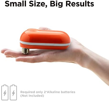 Mini Electric Can Opener Smooth Edge One-Button Press