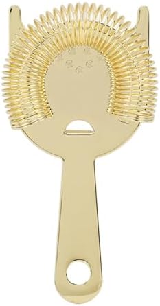 Compact Stainless Steel Cocktail Strainer Long-Lasting