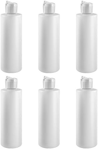 8 oz flip-top cylinder bottles pack of 12