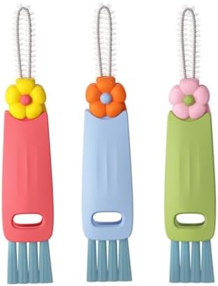 3-in-1 Cup Lid Crevice Cleaning Brush