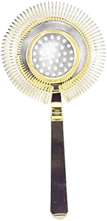 Clean Durable Stainless Steel Cocktail Strainer for Home Bar Use