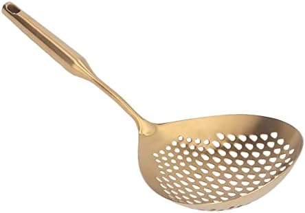 FDIT 304 Stainless Steel Skimmer Ladle for Fried Food