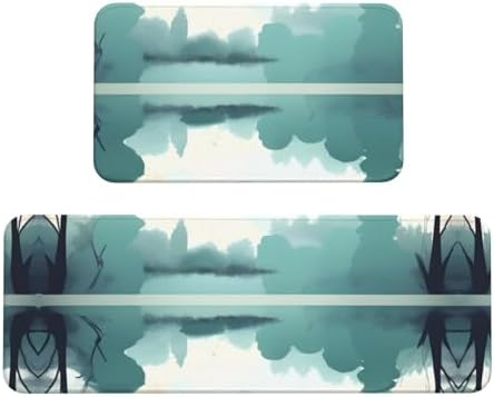 Fallen Leaves Kitchen Mats
