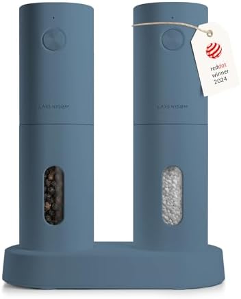 LARS NYSM-Smart Electric Salt Pepper Mill Set