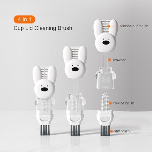 All-in-One Cup Lid Cleaning Set for Easy Cleaning Storage