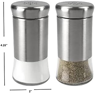 Season Your Food with 2-Piece Salt Pepper Set