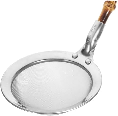 304 Stainless Steel Colander with Handle for Kitchen Use
