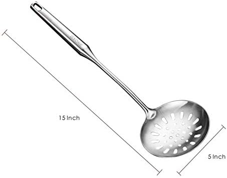 Sturdy Stainless Steel Skimmer Spoon