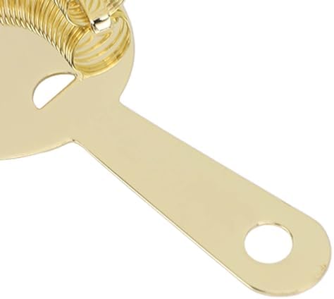 Compact Stainless Steel Cocktail Strainer Long-Lasting