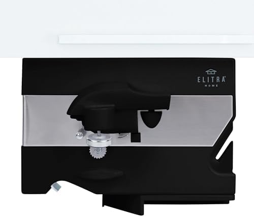 ELITRA Home 4 in 1 Electric Can Opener Meets All Safety Standards