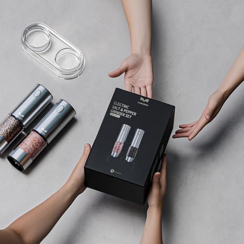 Vivid Electric Salt and Pepper Grinder Set