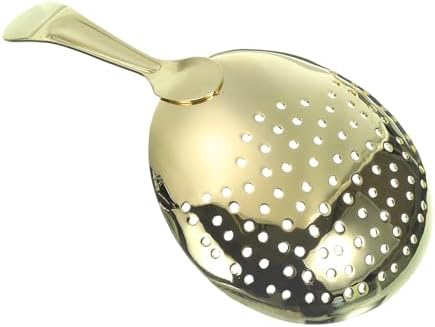 Stainless Steel Cocktail Shaker Julep 155mm Gold Bar Accessory