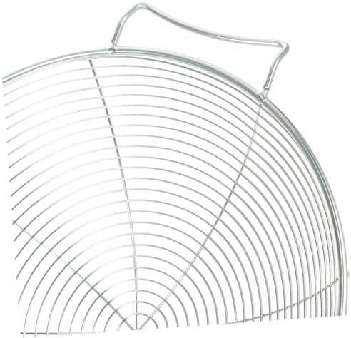 304 Stainless Steel Kitchen Colander with Wooden Handle for Easy Cooking