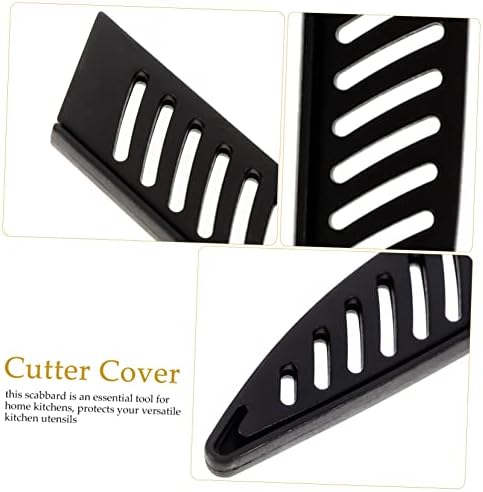 Luxshiny 2sets Knife Set Fruit Cutter Protector