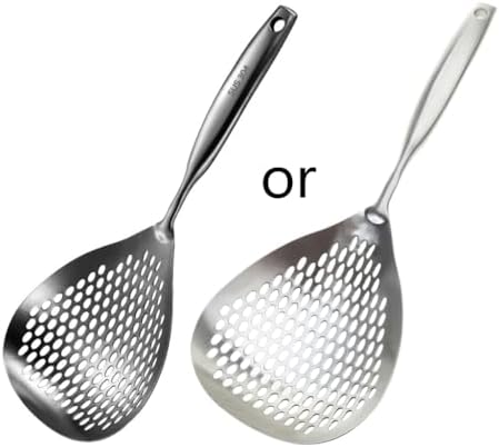Hurricane LEVER 304 Stainless Steel Cooking Skimmer with Hollow Handle