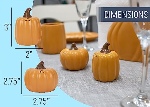 Xanthans Fall Faves Mini Pumpkins Salt Pepper Shakers