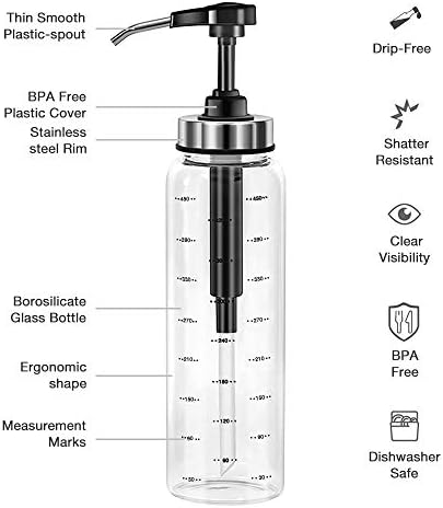 Sleek Glass Oil Dispenser