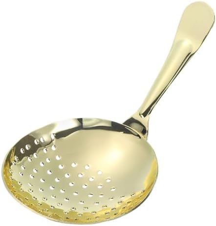 Stainless Steel Cocktail Shaker Julep 155mm Gold Bar Accessory
