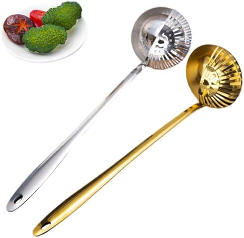 OULIGET 2-in-1 Strainer Ladle