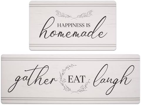 FreshMint Kitchen Mats Set Comfort Style for Your Kitchen