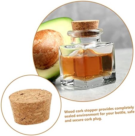 60 Pcs Glass Bottle Cork Stoppers Making Wine Preservation Easy