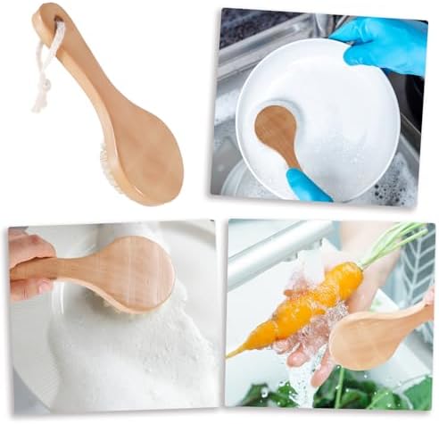 PEUTIERVegetable brush Ergonomic Design for Kitchen Use