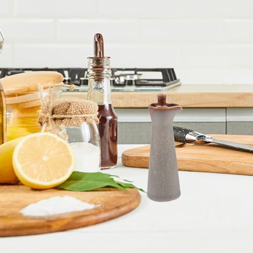 PrettyZoom Ceramic Seasoning Bottle for Soy Sauce and Olive Oil
