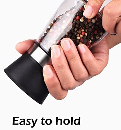ErrandsHelper Salt and Pepper Grinder Set