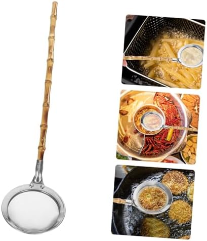 VINTORKY 304 Stainless Steel Fine Mesh Colander with Handle