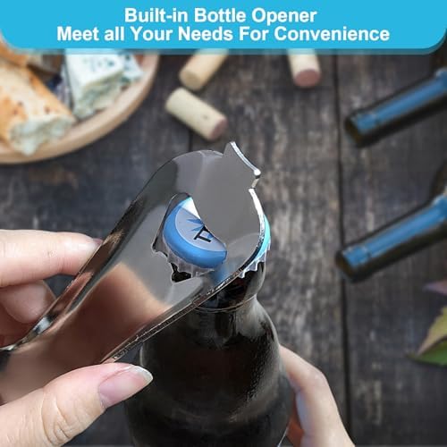 Mason Jar Opener Stainless Steel Lid Turner for Seniors