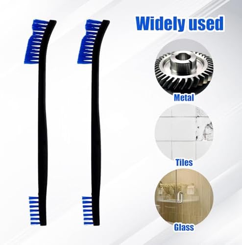 4-Piece Double-Ended nylon cleaning brush set