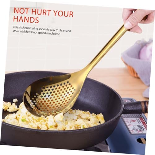 HOLIDYOYO - Stainless Steel Colander for Kitchen Gadget
