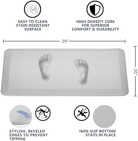 ComfiLife Anti Fatigue Mat 34 Inch Thick Durable Kitchen Office Mat