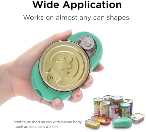 Effortless Can Opener by Kitchen Mama Replace Those Tired Cans with Joy