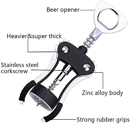 Foho Multifunctional Wing Corkscrew Wine Opener