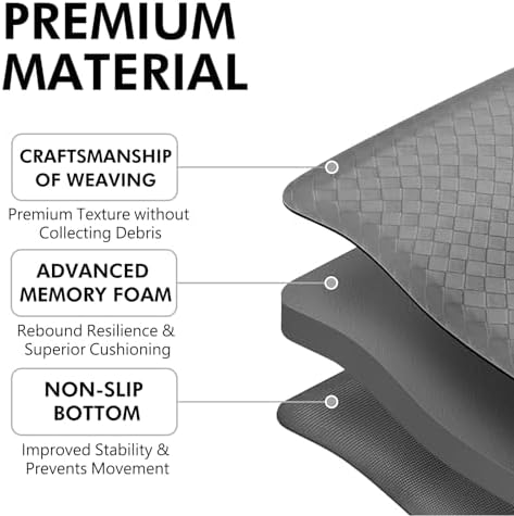 Anti-Fatigue Kitchen Mat - Comfort Non-Slip by DAILYLIFE
